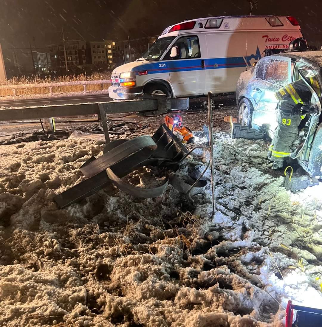 Victim Extricated in Motor Vehicle Accident North Bailey Fire Company